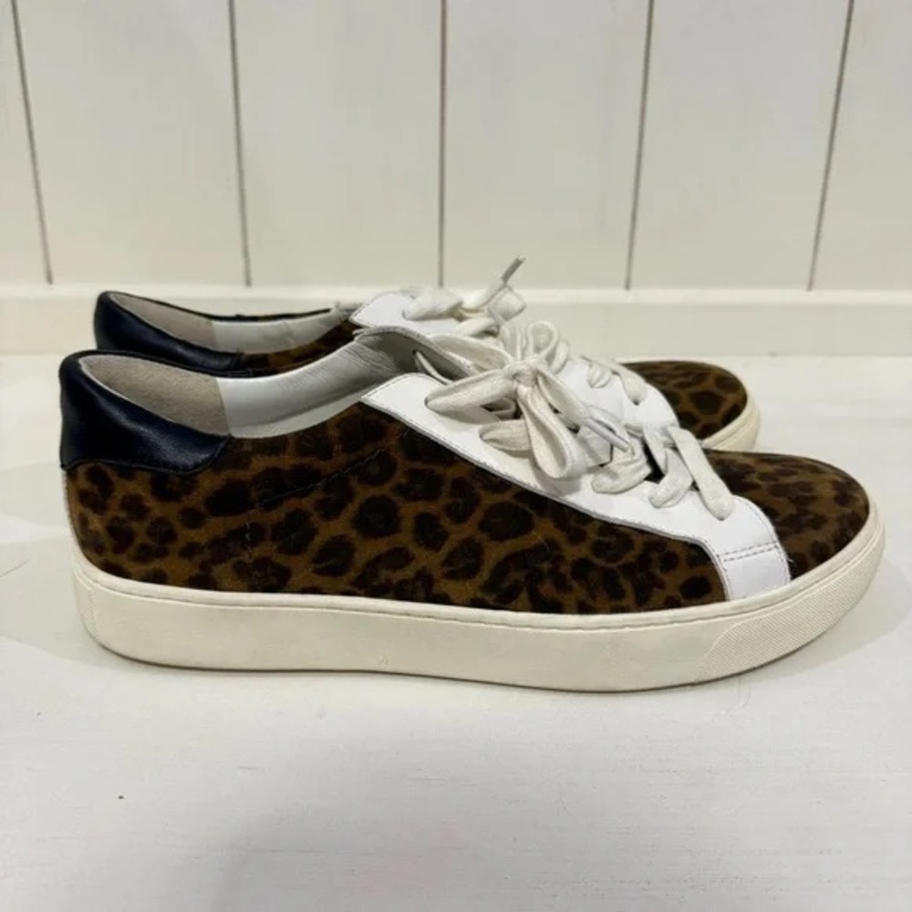 Veronica Beard Leopard Sneakers